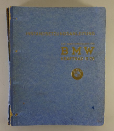 Werkstatthandbuch bmw r75 - werkstatthandbuch,