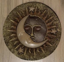 Wanddekoration, Sonne Mond Sterne, Nachtleuchtend