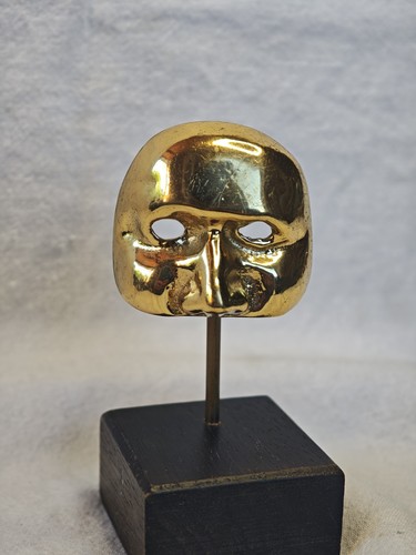 Miniatur maske messing phantom - messing,