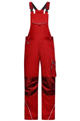 Workwear pants with bib - with,