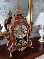 Boulle Uhr Kaminuhr Tischuhr Standuhr Hermle 
