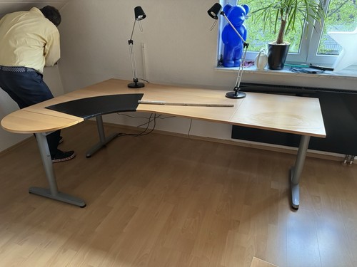 Ikea eckschreibtisch galant - eckschreibtisch,
