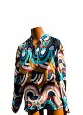Tonno panna bluse bunt - tonno,