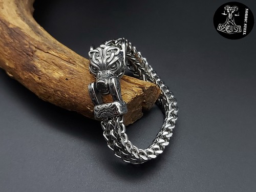 Armband wolfsköpfe wolf - armband,