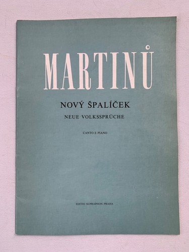 Noten martinu neue - noten, martinu.