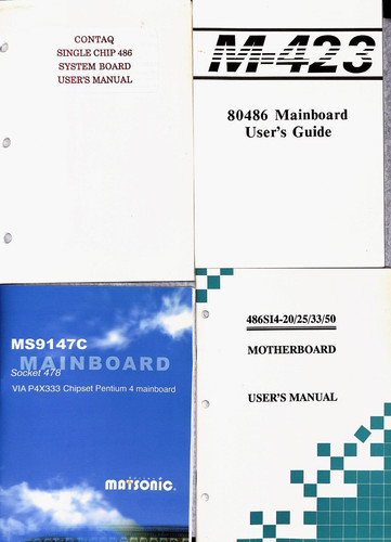 Verschiedene handbücher - 4,