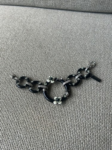 Prada armband mit blumendetail - armband,