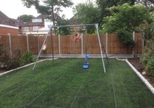 Heavy Duty Rubber Grassmat Ground Protection Flooring Playgrounds Swings Walkway