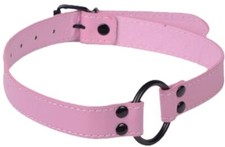 BDSM Halsband Metall Ring