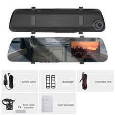 4" 1080P Spiegel Dash Cam Dual