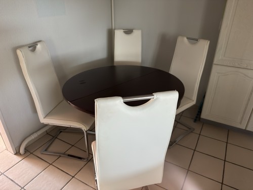 Rundes esszimmer set 4tlg - esszimmer-set,
