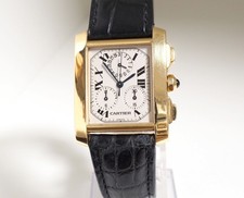 CARTIER Tank francaise 18K Gelbgold (750) Ref. 1830, Papiere + Etui Service 2022