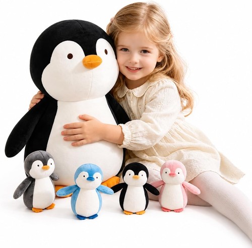 Pinguin plüschtier set - plüschtier,