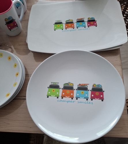 Camper smiles geschirrset - smiles,