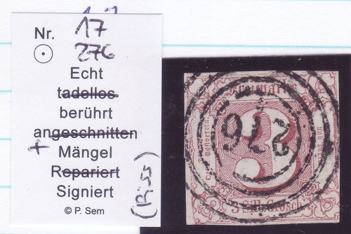 Thurn taxis minr 17 - thurn,