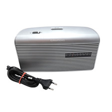 GRUNDIG Music 60 AM/FM Design Radio tragbar Batterie- Netzbetrieb Silber geprüft
