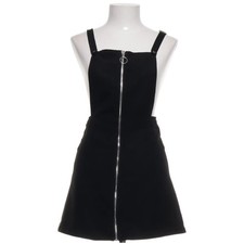 Divided by H&M, Latzkleid, Größe: 34, Schwarz, Polyester, Einfarbig -5dC