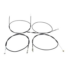 Bowdenzug set schwarz für - bowdenzug,