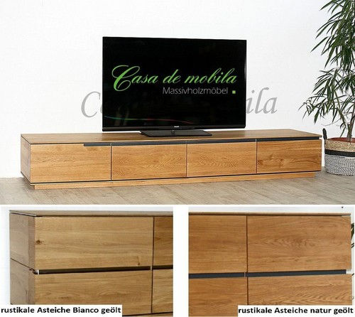 Massivholz lowboard - massivholz, tv-lowboard