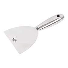 Spachtel ganz aus Edelstahl rostfrei 125 mm Malerspachtel Stielspachtel Schaber