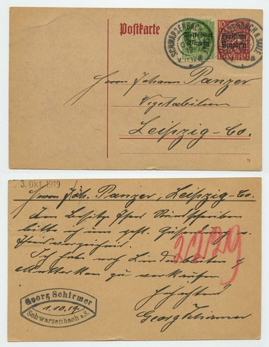 107053 ganzsache 109 zuf - 109,