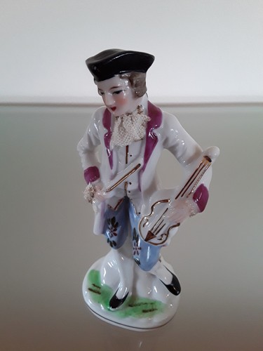 Porzellanfigur musiker - porzellanfigur,