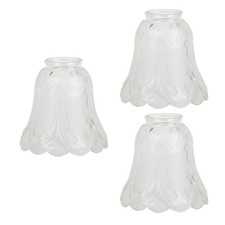 Milchglas Lampenschirm Muschel