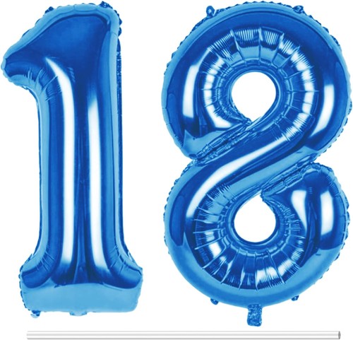 Luftballon zahlen - zahlen, 18