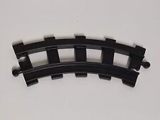 Lego Duplo Schiene Schienen Kreuzung Schwarz Gerade Kurve Kurz