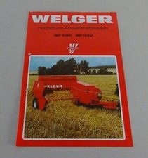 Brochure/brochure Welger