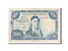 Geldschein spanien 500 - geldschein,, spanien,