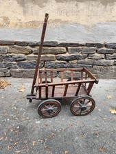 Alter Blumenwagen Leiterwagen Handwagen Bollerwagen Garten Geschenkewagen