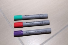 Staedtler Flipchart Marker - 3 Stück - lila, rot, grün