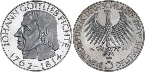 Germany mark silver - 1964, j