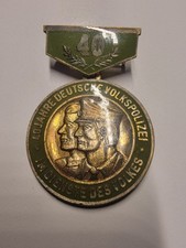 DDR 40 Jahre Deutsche Volkspolizei Dienste des Volkes Orden Medaille Badge A221