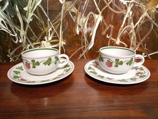 GALLO La Petite Fortune / das kleine Glück -  2 Teetassen mit Untertassen