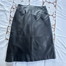 Apriori Edler Lederrock Echt Leder schwarz Gr. 36 Neu!