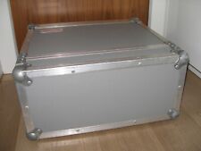 19" Rack 5 HE Flight Case mit Zubehörfach im Deckel