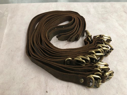Dicke braune distressed leder - braune,