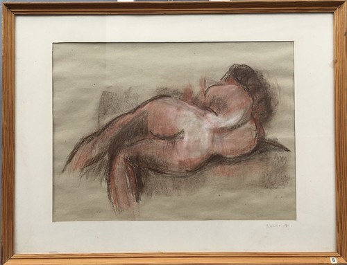 Expressionist liegender