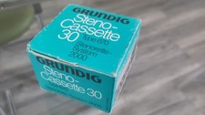 NEU Grundig Steno Cassette 30