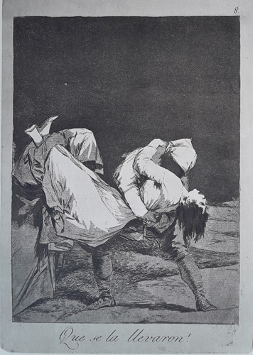 Goya entführungsdruck - goya,