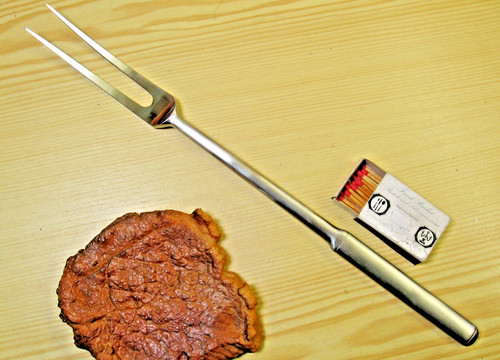 Große lange tranchier gabel - lange,