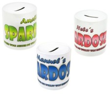 SPARDOSE KERAMIK Jeder NAME