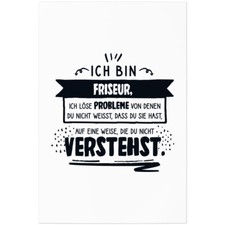 Ich bin Friseur, löse