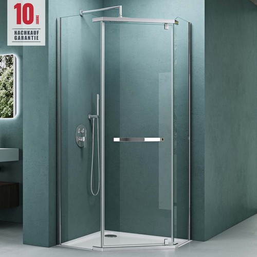 Fünfeck duschkabine 100x100 - fünfeck,