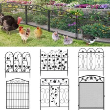 Gartenzaun 5-tlg. Zaun Set