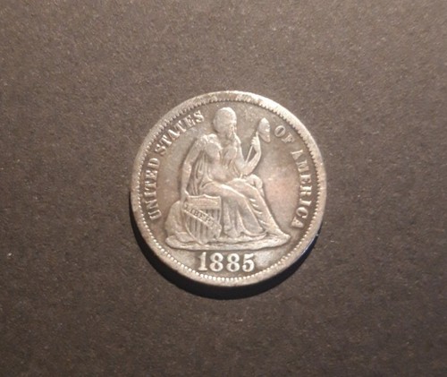 One dime 1885 münze - dime,