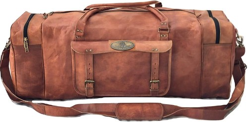 Herren duffel reise leder - 30,