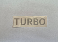 Turbo Aufkleber, versch. Farben, Sticker, Optik-Tuning fürs Auto, NEU